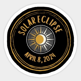 Solar Eclipse Sticker